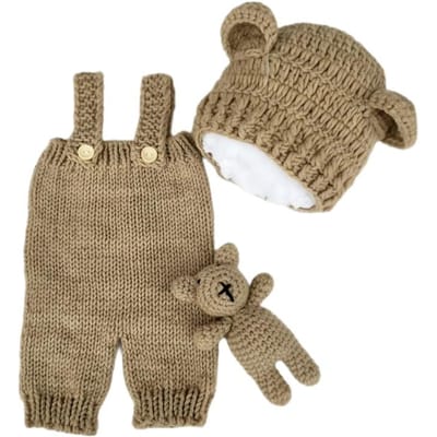 3-delige Sets Poppenkleding Voor 45cm Baby Poppen Doe-het-zelf Poppen Accessoires Voor 45cm Pop Trui Jumpsuit Kleding Voor Reborn Baby Pop