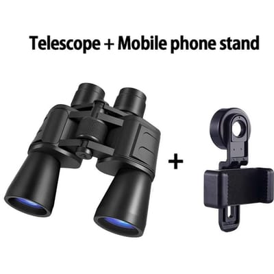 Militaire 20x50 Krachtige Verre Afstand Verrekijker Zoom HD BAK4-Prisma Hoge Vergroting Professionele Telescoop voor Jacht Toerisme