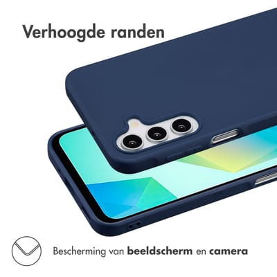imoshion Hoesje - Geschikt voor Samsung Galaxy A16 (4G) / A16 (5G) - Color Backcover - Donkerblauw