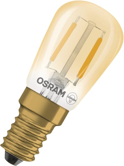 Osram Vintage 1906® LED Special Shapes LED E14 Tubular Amber 1.6W 50lm - 824 Zeer Warm Wit | Vervangt 15W