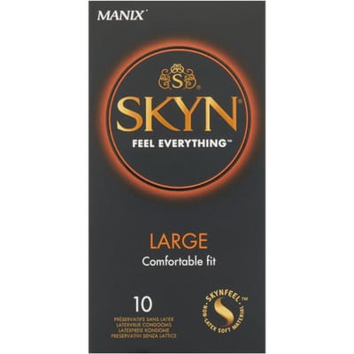 Skyn Large King Size Latexvrije condooms 10 stuks
