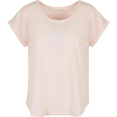 Build Your Brand - Lang Slub Dames T-Shirt maat XS