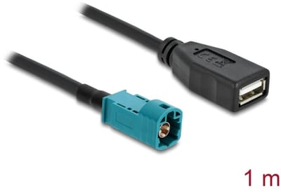 Delock Kabel HSD Z Stecker zu USB 2.0 Typ-A Buchse 1 m