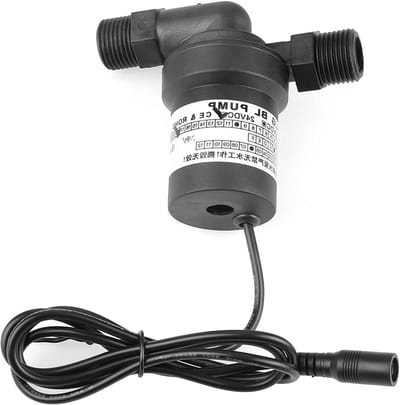 Warmwaterpomp - Circulatiepomp Boiler - Warm Water Cirkuleren - Technische Kunststof - 80 cm - Zwart