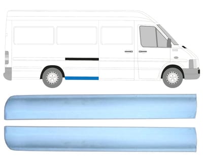 Reparatiepaneel achterspatbord voor Volkswagen LT 1996-2005 / Links + Rechts