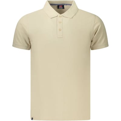 Noorwegen 1963 Beige Katoenen Heren Polo