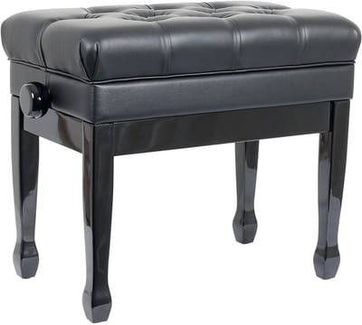 Pianobank in hoogte verstelbaar - Innox PB 50BK - Zwart