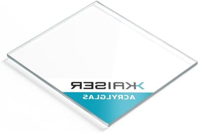 Acrylglas Plaat - Kunststofplaat Transparant - Huis Tuin Hobby - Breukveilig Weerbestendig - 500x1000mm 8mm dik - Glashelder