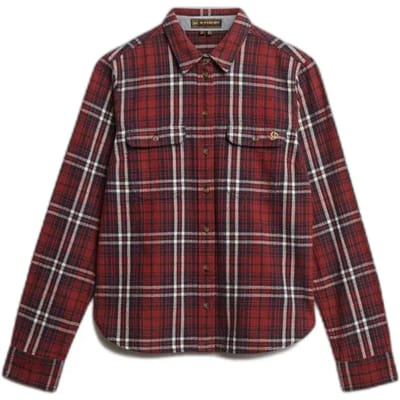 Superdry - Lumberjack Geruite Flanellen Overhemd - Dames - Shirts