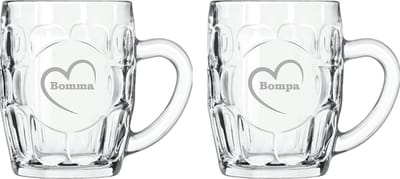 Bierpul gegraveerd - 55cl - Bomma-Bompa-hartje