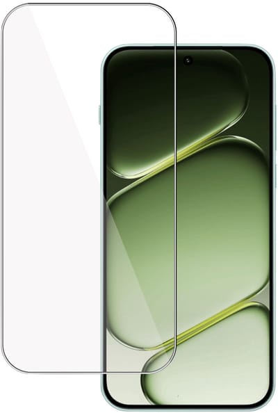TechNow Screenprotector geschikt voor OnePlus Nord 6 Screenprotector - Gehard Glas - Rounded - Proteqt+