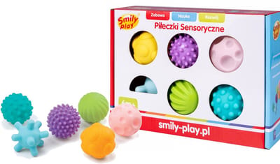 Smily Play - Sensory Ballen Set - Voor Baby's - 6 Stuks - Verschillende Texturen