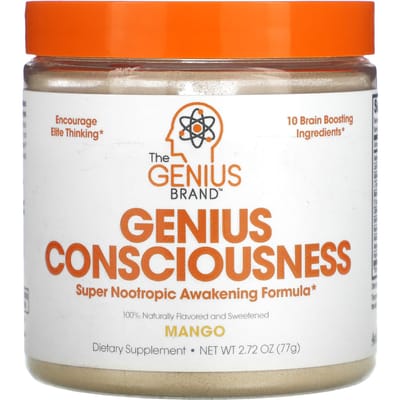 The Genius Brand, Genius Consciousness, Mango, 77g (2,72 oz)