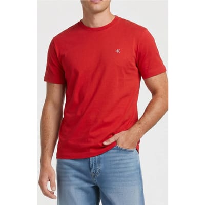 Calvin Klein Ss Classic Monogram T-shirt Adrenaline Rush Größe: S | Basic T-Shirts Outlet | Herren