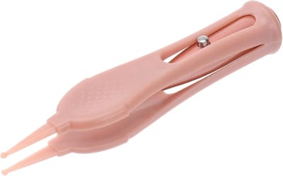 Neusreiniging Pincet - Snotverwijderaar Baby - Baby Verzorging - Met LED Licht - 15 Gram - Roze