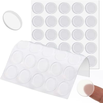 Dailygoods- Bumpers 50 Stuks - Zelfklevende Rubber Voetjes - Meubelbeschermers - Transparant - Geluidsreductie - Sterke Grip