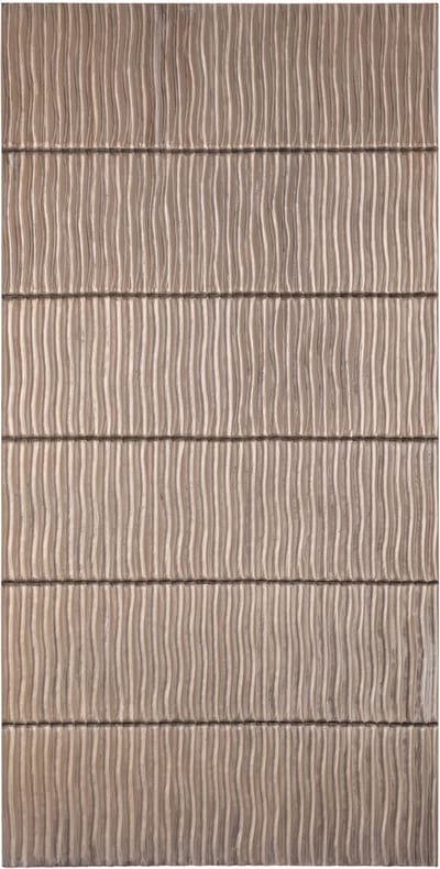 PTMD Seline Bronze MDF Wavy Stripe Layer Wall Panel L