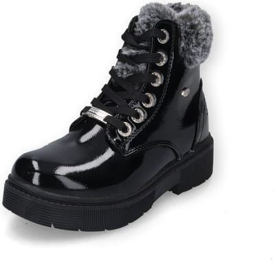 Dockers by Gerli Patent Boot Kinderlaarzen zwart EU 37