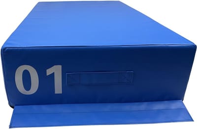 Springbox Kit - Fitness Box - Kracht Training - 4-in-1 Verstelbaar - 90x55x20cm - Blauw