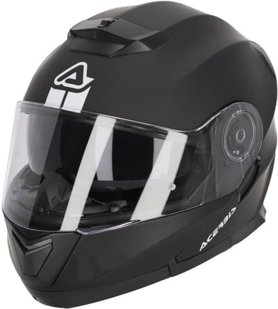 Acerbis Serel Solid Mat Zwart Systeemhelm - Helm