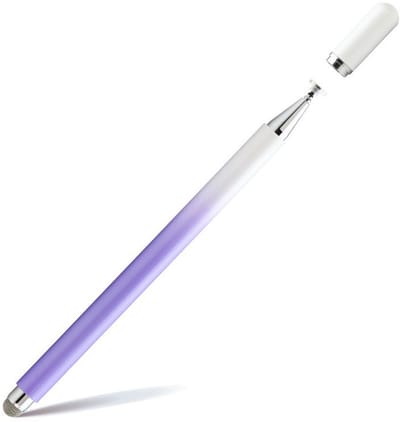 Jumalu 2-in-1 Stylus Pen – Universele Touchscreen Pen voor iOS & Android tablets – Paars