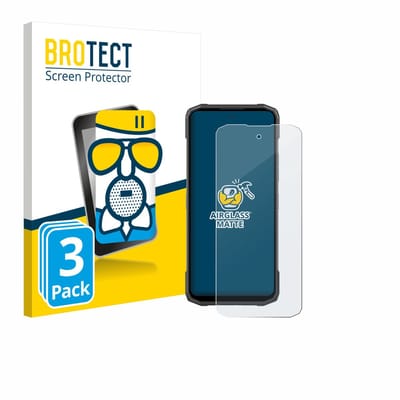 BROTECT - Screenprotector voor Doogee Blade 20 Turbo - Folie Beschermfolie Beschermglas matte 3 Stuks