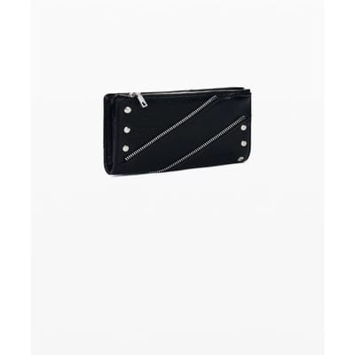 Desigual portemonnee Mone Cantella Clarisa Long Wallet Black zwart