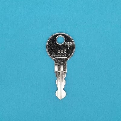 Vervangende Sleutel - Profiel Sleutel - Brievenbus Openen - Op Sleutelnummer Gemaakt - Maat 189 - Metaal