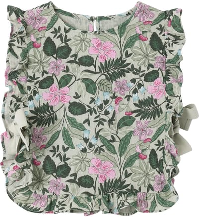 Vertbaudet Gebreide blouse met print voor meisjes