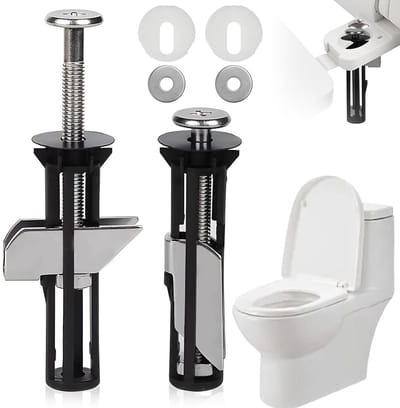 Universele Toiletbril Bevestigingsset voor Zware Toepassingen, Eenvoudig te Installeren Schroeven en Accessoires voor Thuis en Kantoor