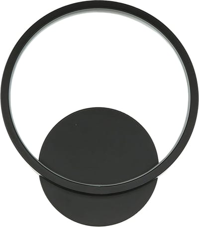 Licht-Erlebnisse - Clara - LED - Wandlamp - 4100K - 760lm - van - Aluminium - in - Zwart
