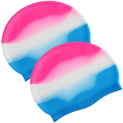 Dailygoods- Zwembadmuts Waterdicht - Siliconen Badmuts - Elastische Zwemmuts - Uniseks Zwembadkap - Voor Lang/Kort Haar - Comfortabele Pasvorm - Zwemkap