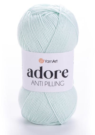 YarnArt Adore – Anti-Pilling Acryl Garen – Zacht & Kleurvast – Ideaal voor Kleding en Babyprojecten - Kleur 358