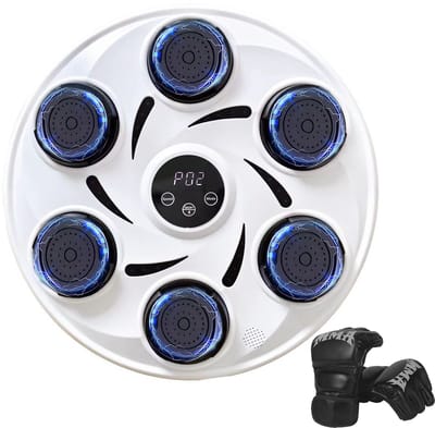 Gatson Premium Boxing Machine - Inclusief Bokshandschoenen - Bokszak - Boksmachine met Muziek - Boxing Bag - Boxmachine - Boksen en Trainen - Bokspaal - Boks - Volwassenen & Kinderen