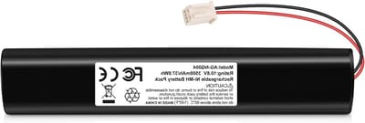 Vervangende accu - Reservebatterij dakraam - Zonne-energie aandrijving - Hoge capaciteit - 108 Volt 3500 mAh - Zwart