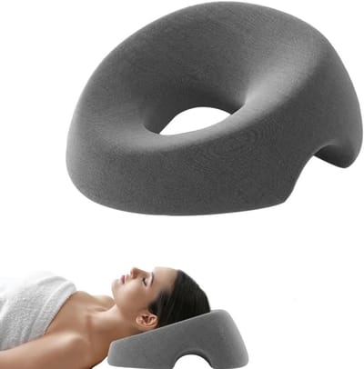 U-vormig Massagekussen voor Gezichtsmassages, Hoofdkussen voor Spa en Salon, Comfortabel en Ondersteunend Kussen voor Ontspanning en Wellness
