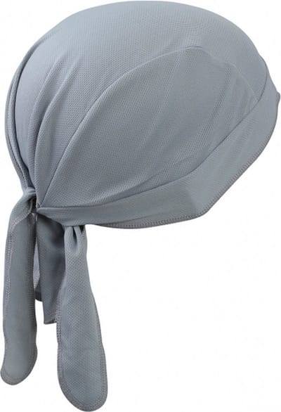 Myrtle Beach sport bandana - lichtgrijs - hoofddoek - polyester - volwassenen
