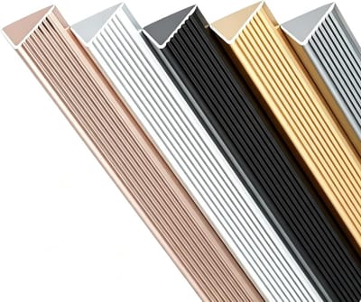 Antislip trapprofielen - Trap randen - Veilig traplopen - Eenvoudig te installeren - 90 cm - Zwart