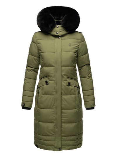 Navahoo Dames Winterjas Fahmiyaa – Lang, Warm & Functioneel met Capuchon