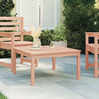 vidaXL - Tuintafel - 82,5x82,5x45 - cm - massief - douglashout