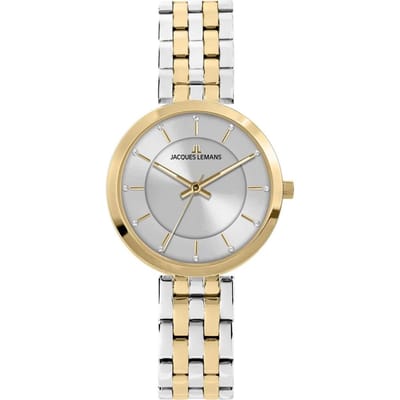 Jacques Lemans - 1-2211C - Polshorloge - Dames - Kwarts - Milano