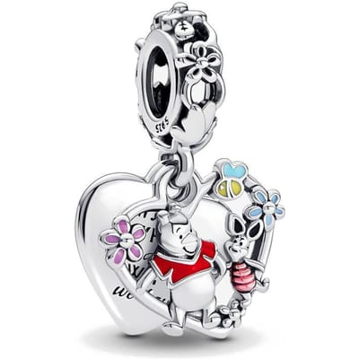 Nouveau Breloque en Cuivre Accessoire de Mode Pendentif DIY Perle Convient Pour Bracelet à Charms Européen Original Accessoires Bijoux white