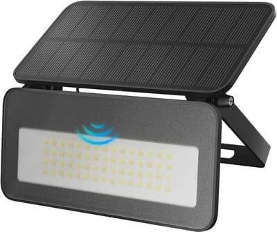 Solar Buitenlamp met Bewegingsmelder - Draadloze Wandlamp met 3 Verlichtingsmodi en IP65 Waterdicht