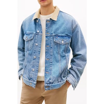 Tommy Hilfiger Trucker Jacket Kylo Indigo Größe: M | Jeansjacken Outlet | Herren | Blau