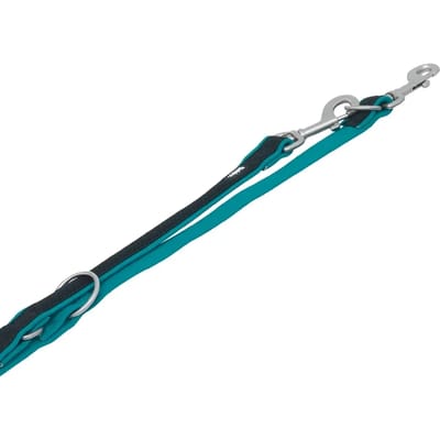Nobby trainingslijn mesh preno turquoise - 200 x 2,5 cm