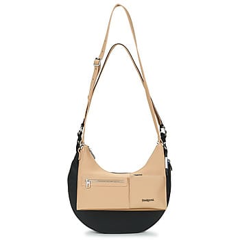 Desigual schoudertas Delta Lyra Shoulder Bag Black zwart