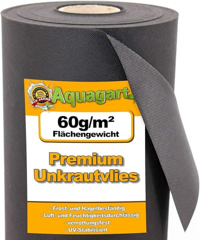 Onkruidvlies 40m² Tuinvlies Mulchvlies 60gr/m²