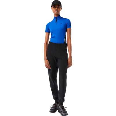 Lacoste Heren Ritssluiting Polo Shirt (Jachthaven Blauw)