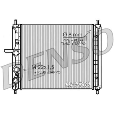 Motorradiateur  DENSO DRM09150