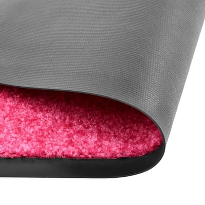 vidaXL - Deurmat - wasbaar - 60x180 - cm - roze